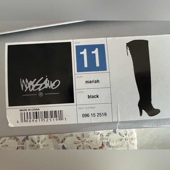 Mossimo Mariah black over the knee boots. - Picture 2 of 5